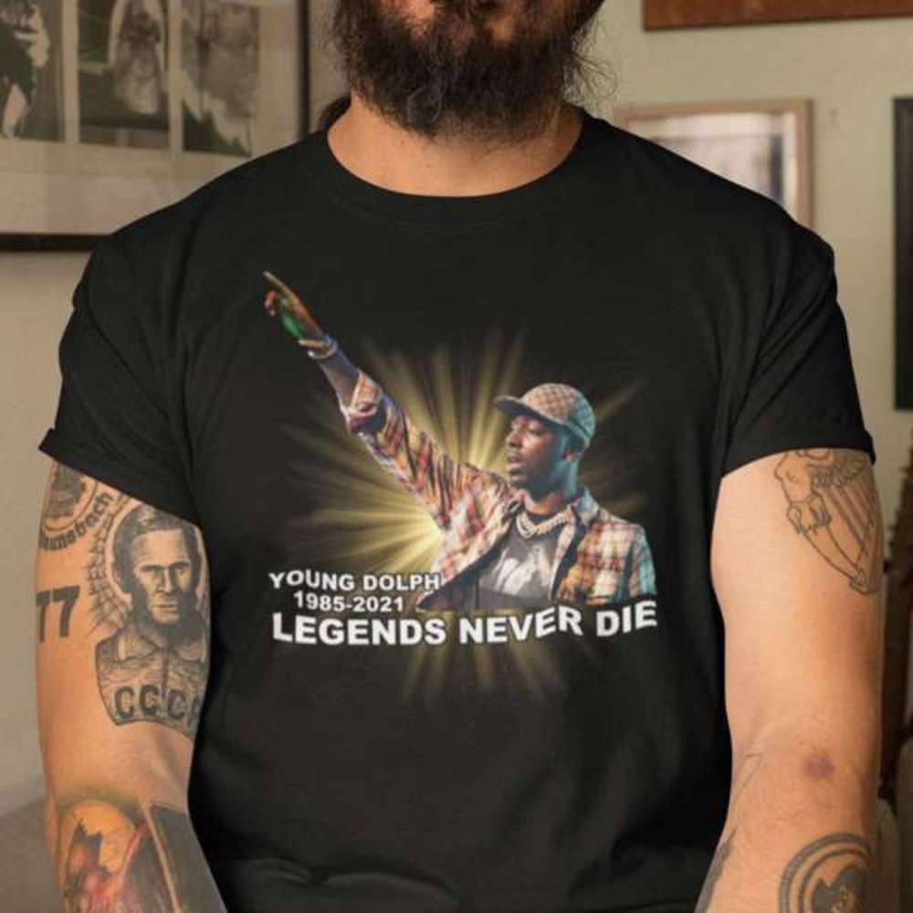 Young Dolph Legend Never Die Memphis Rap Tribute Fan Unisex T-Shirt